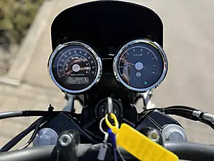 Used 2022 Royal Enfield Interceptor Int Black/Red - Interior and Exterior details 11