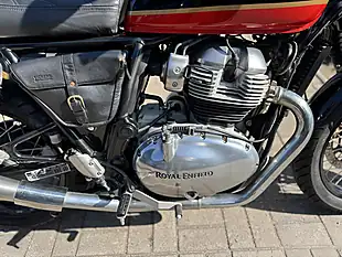 Used 2022 Royal Enfield Interceptor Int Black/Red - Interior and Exterior details 12