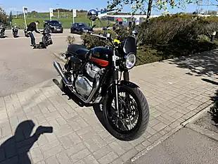 Used 2022 Royal Enfield Interceptor Int Black/Red - Interior and Exterior details 3
