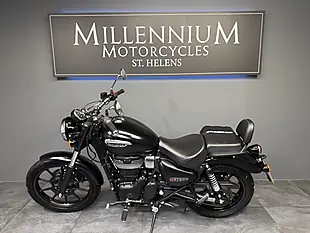 Used 2022 Royal Enfield Meteor 350 Black - Interior and Exterior details 11