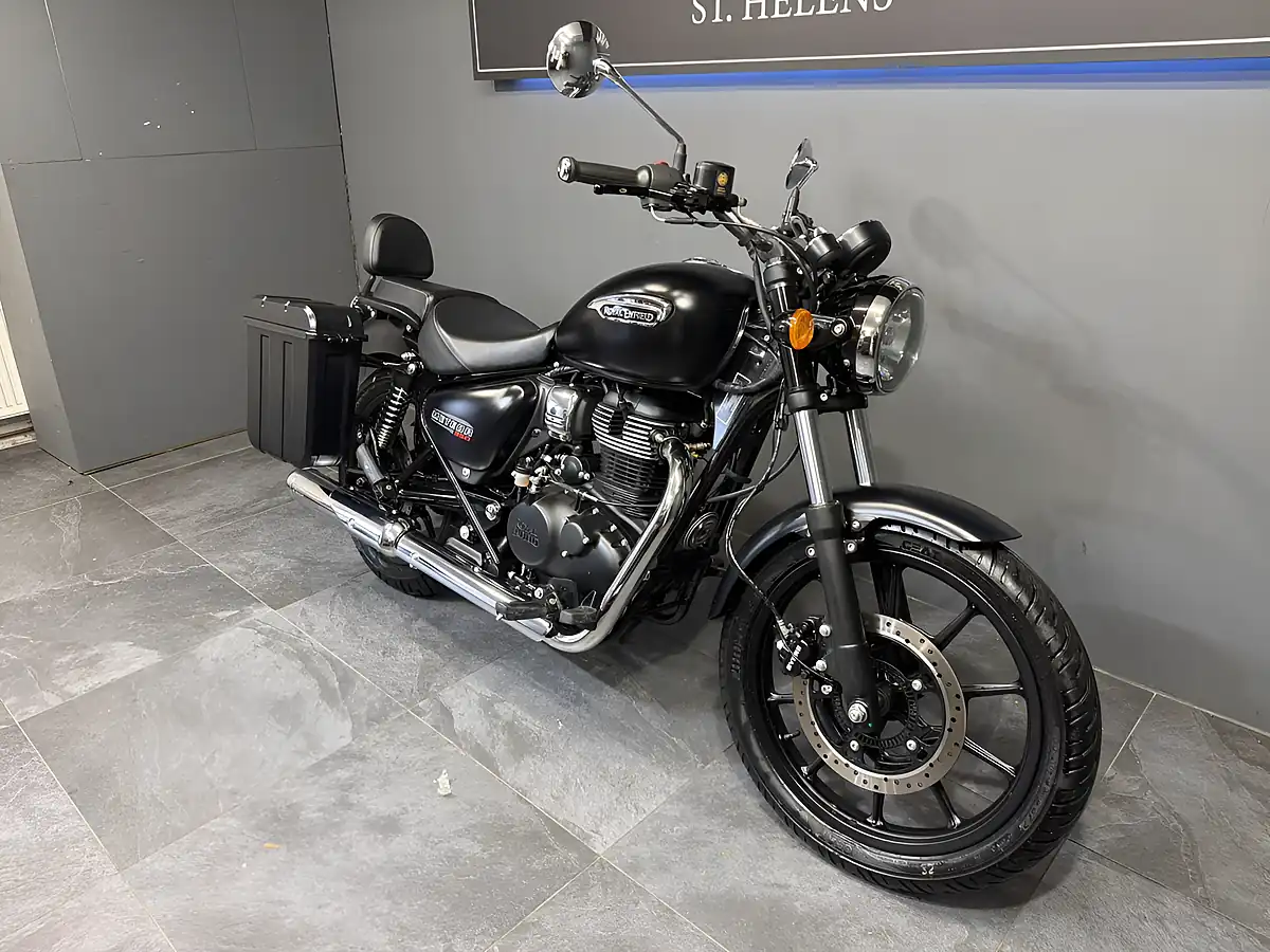 Used 2022 Royal Enfield Meteor 350 Black - Interior and Exterior details 2