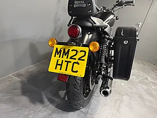 Used 2022 Royal Enfield Meteor 350 Black - Interior and Exterior details 6