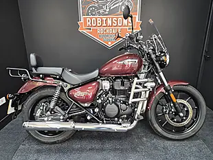 Used 2022 Royal Enfield Meteor 350 Red - Interior and Exterior details 3