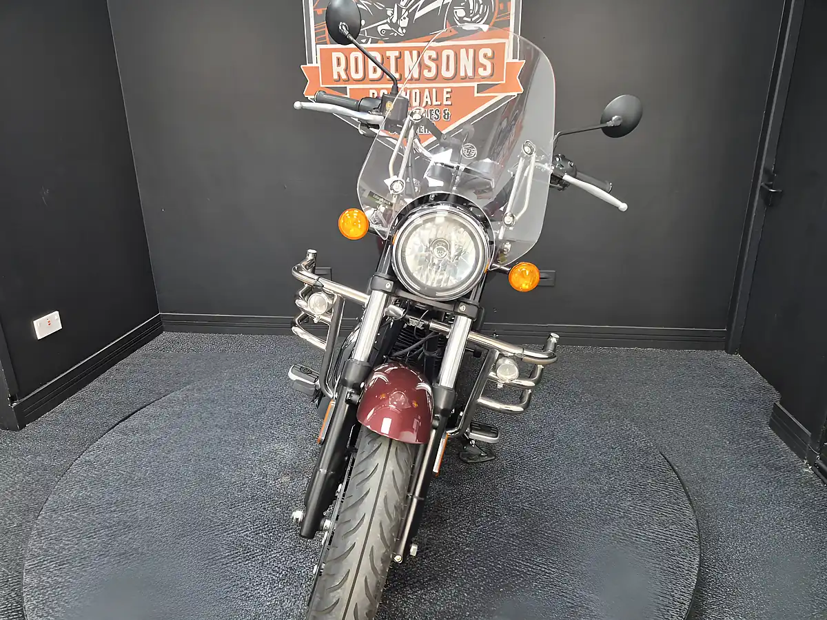Used 2022 Royal Enfield Meteor 350 Red - Interior and Exterior details 5
