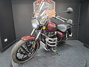 Used 2022 Royal Enfield Meteor 350 Red - Interior and Exterior details 6