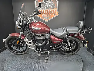 Used 2022 Royal Enfield Meteor 350 Red - Interior and Exterior details 7