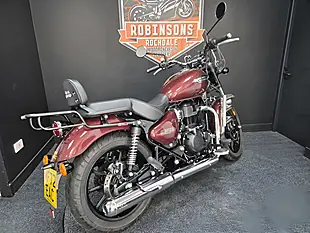 Used 2022 Royal Enfield Meteor 350 Red - Interior and Exterior details 8