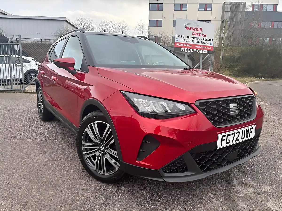 Used 2022 SEAT Arona Se Edition Red - Front View