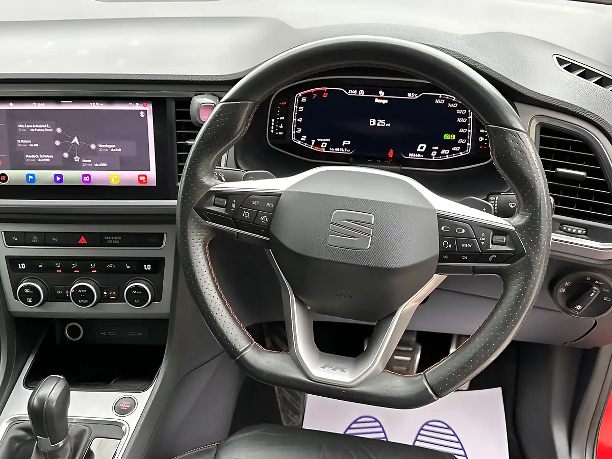 Used 2022 SEAT Ateca Fr Sport Red - Interior and Exterior details 12