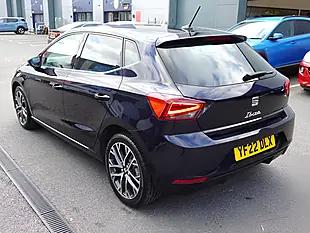 Used 2022 SEAT Ibiza Xcellence Lux Asphalt Blue - Interior and Exterior details 11