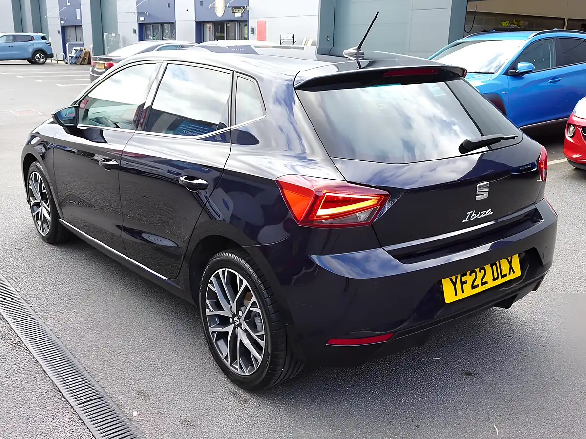Used 2022 SEAT Ibiza Xcellence Lux Asphalt Blue - Interior and Exterior details 11