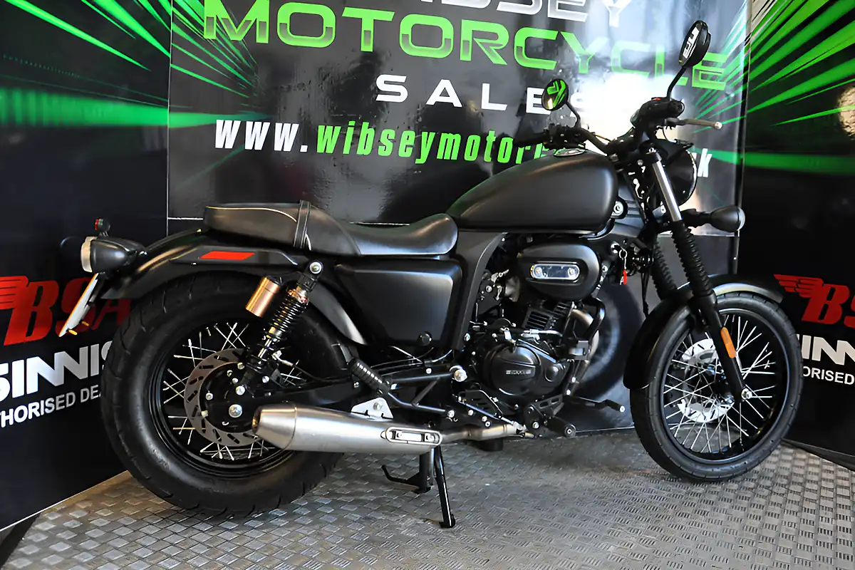 Used 2022 Sinnis Outlaw 125 Black - Interior and Exterior details 13