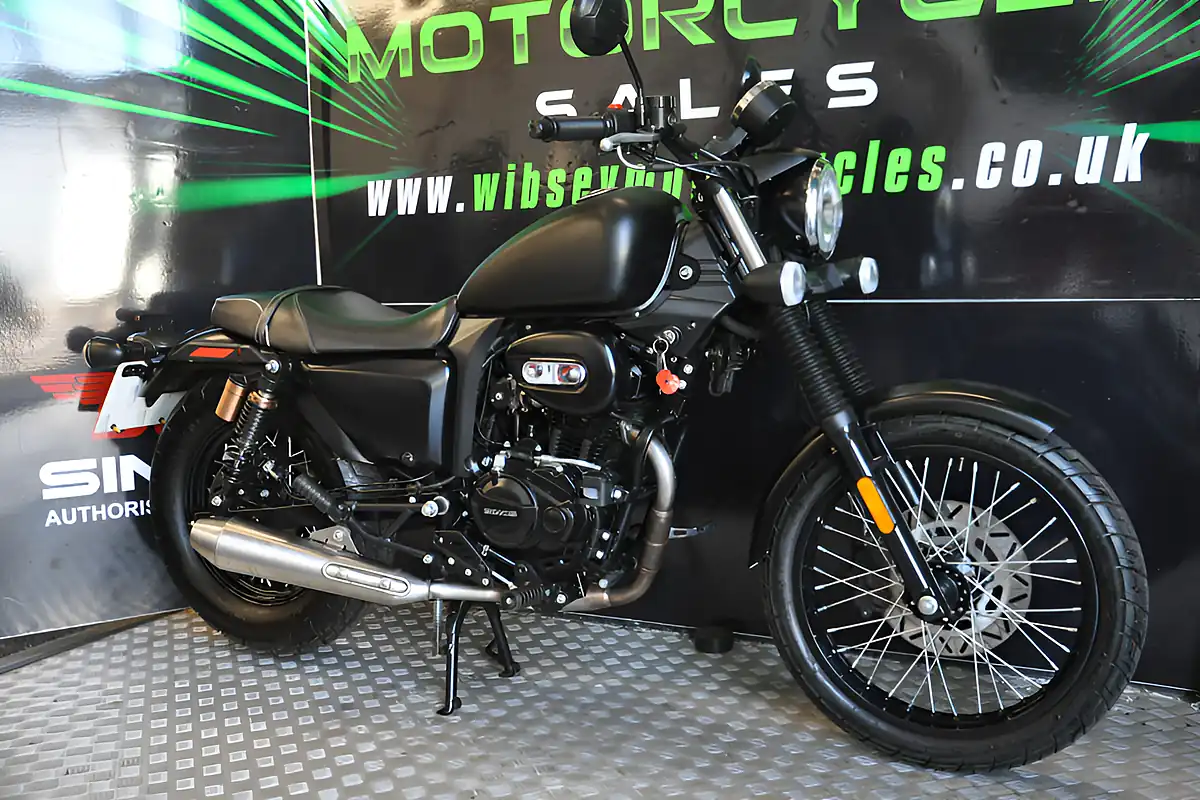 Used 2022 Sinnis Outlaw 125 Black - Interior and Exterior details 14