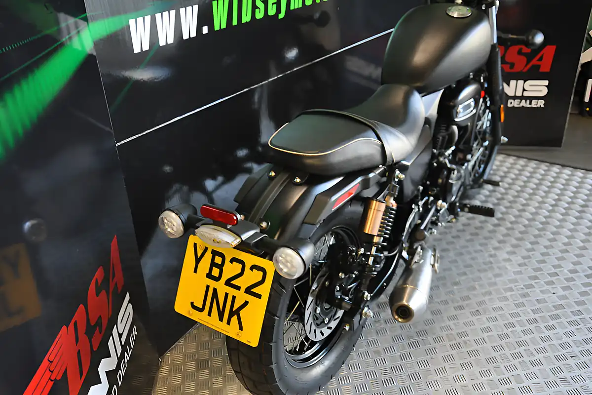 Used 2022 Sinnis Outlaw 125 Black - Interior and Exterior details 19