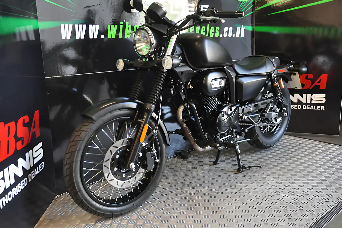 Used 2022 Sinnis Outlaw 125 Black - Interior and Exterior details 2