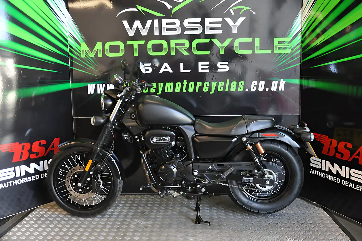 Used 2022 Sinnis Outlaw 125 Black - Interior and Exterior details 4