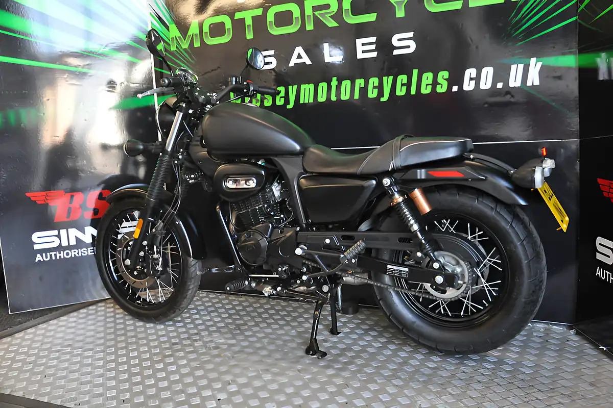 Used 2022 Sinnis Outlaw 125 Black - Interior and Exterior details 5