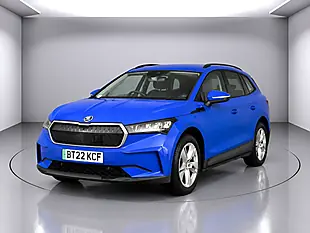 Used 2022 Skoda Enyaq 60 Blue - Interior and Exterior details 2