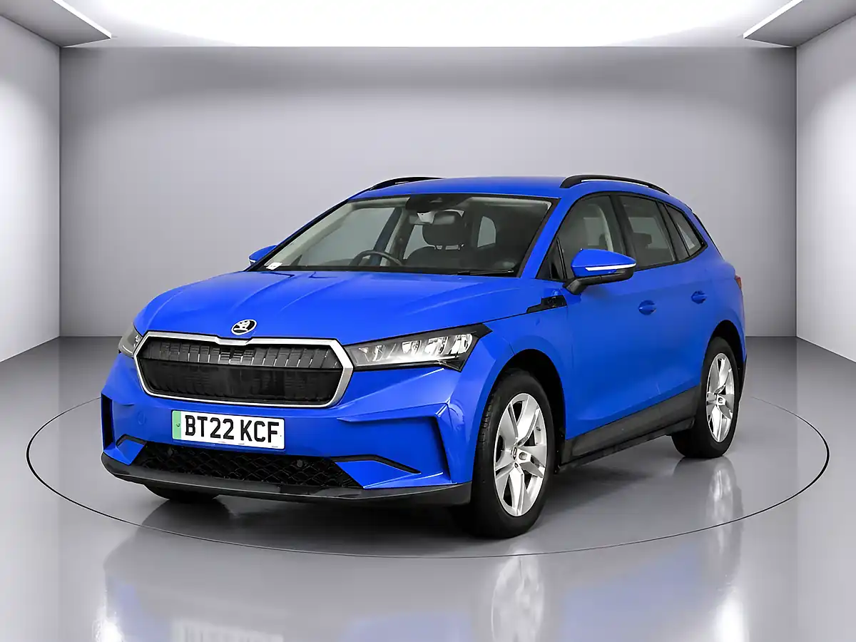 Used 2022 Skoda Enyaq 60 Blue - Interior and Exterior details 2