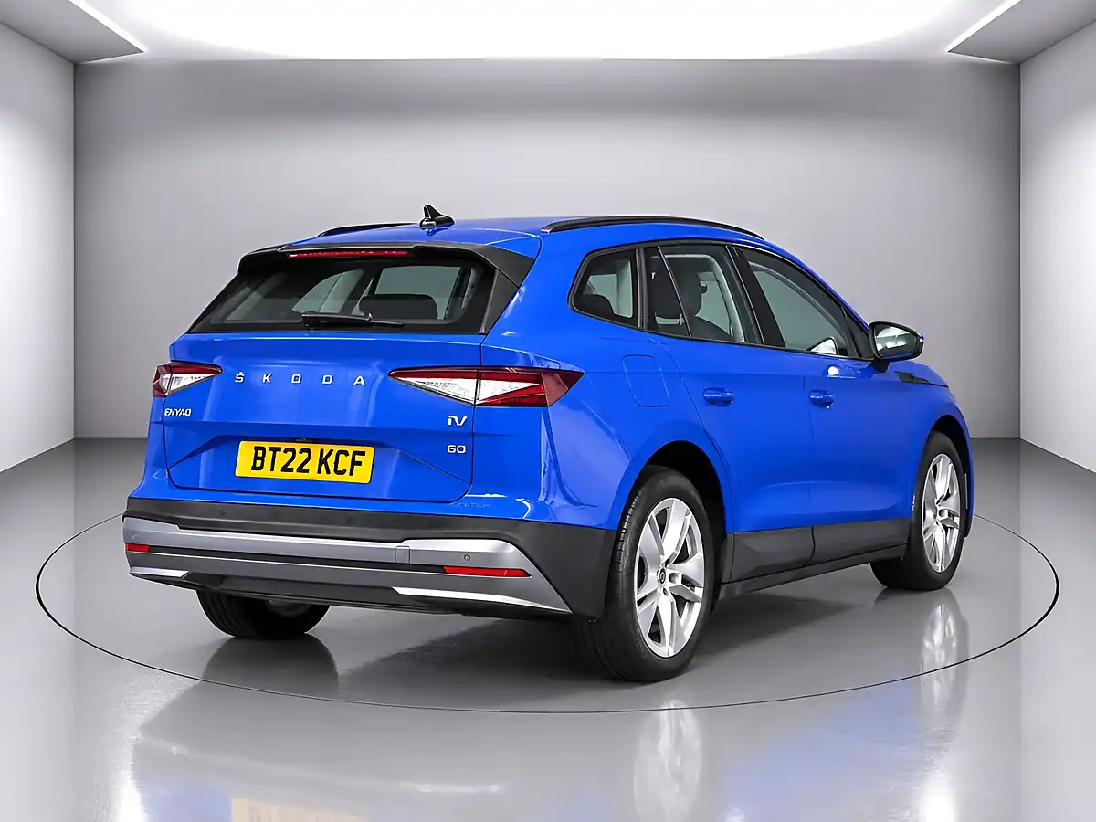 Used 2022 Skoda Enyaq 60 Blue - Interior and Exterior details 4