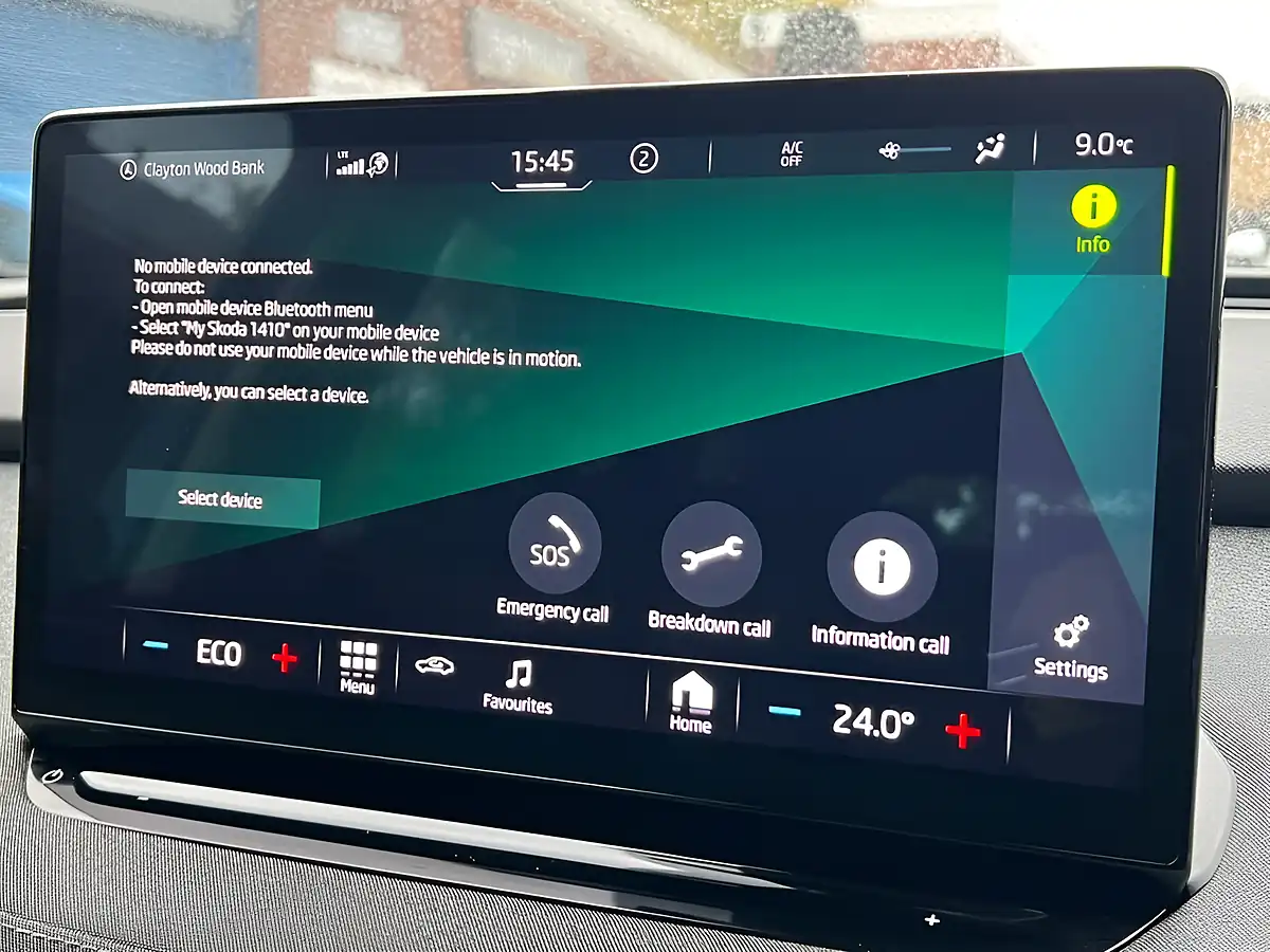 Used 2022 Skoda Enyaq 60 Blue - Interior and Exterior details 17