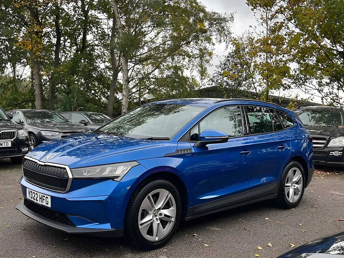 Used 2022 Skoda Enyaq 60 Blue - Interior and Exterior details 2