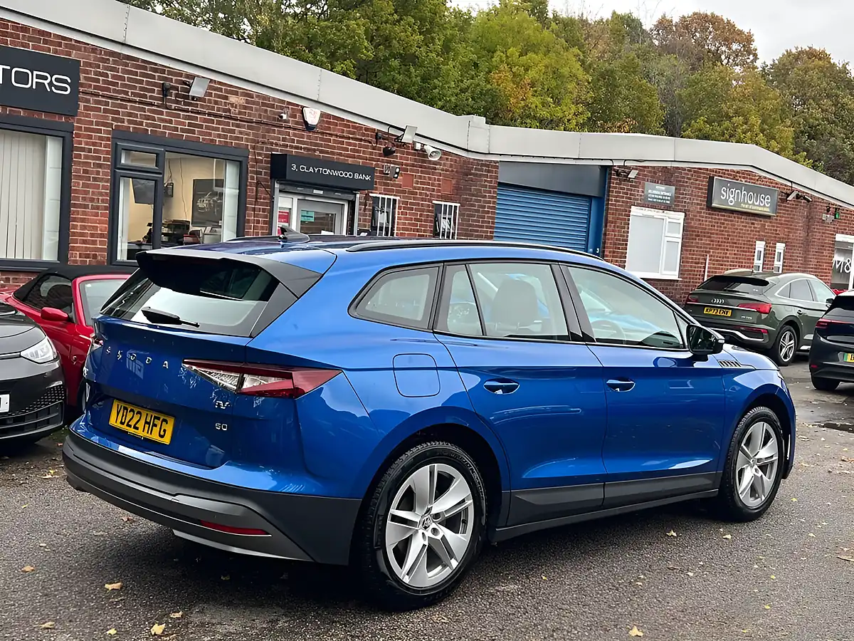 Used 2022 Skoda Enyaq 60 Blue - Interior and Exterior details 3