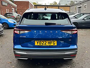 Used 2022 Skoda Enyaq 60 Blue - Interior and Exterior details 7
