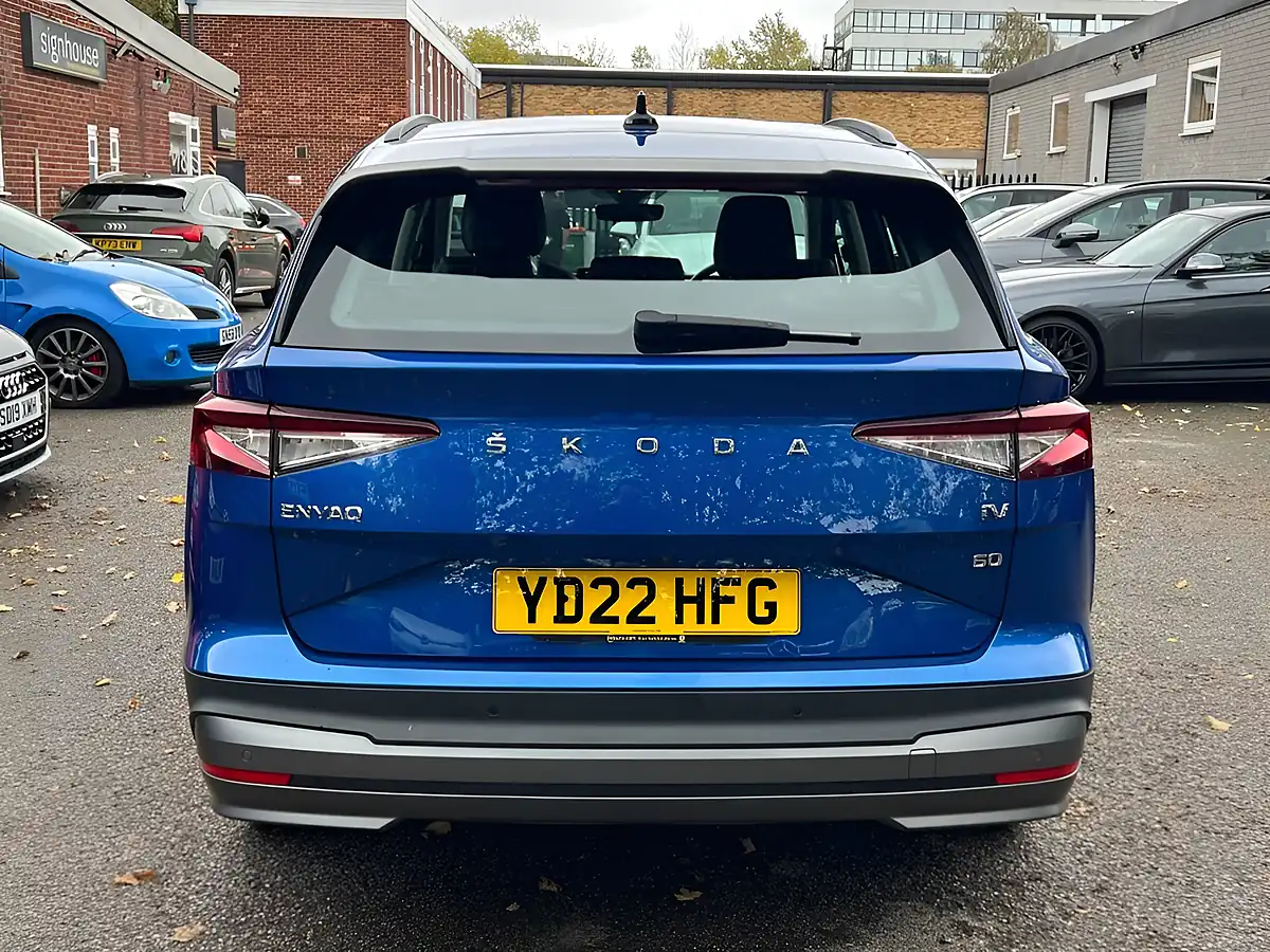 Used 2022 Skoda Enyaq 60 Blue - Interior and Exterior details 7