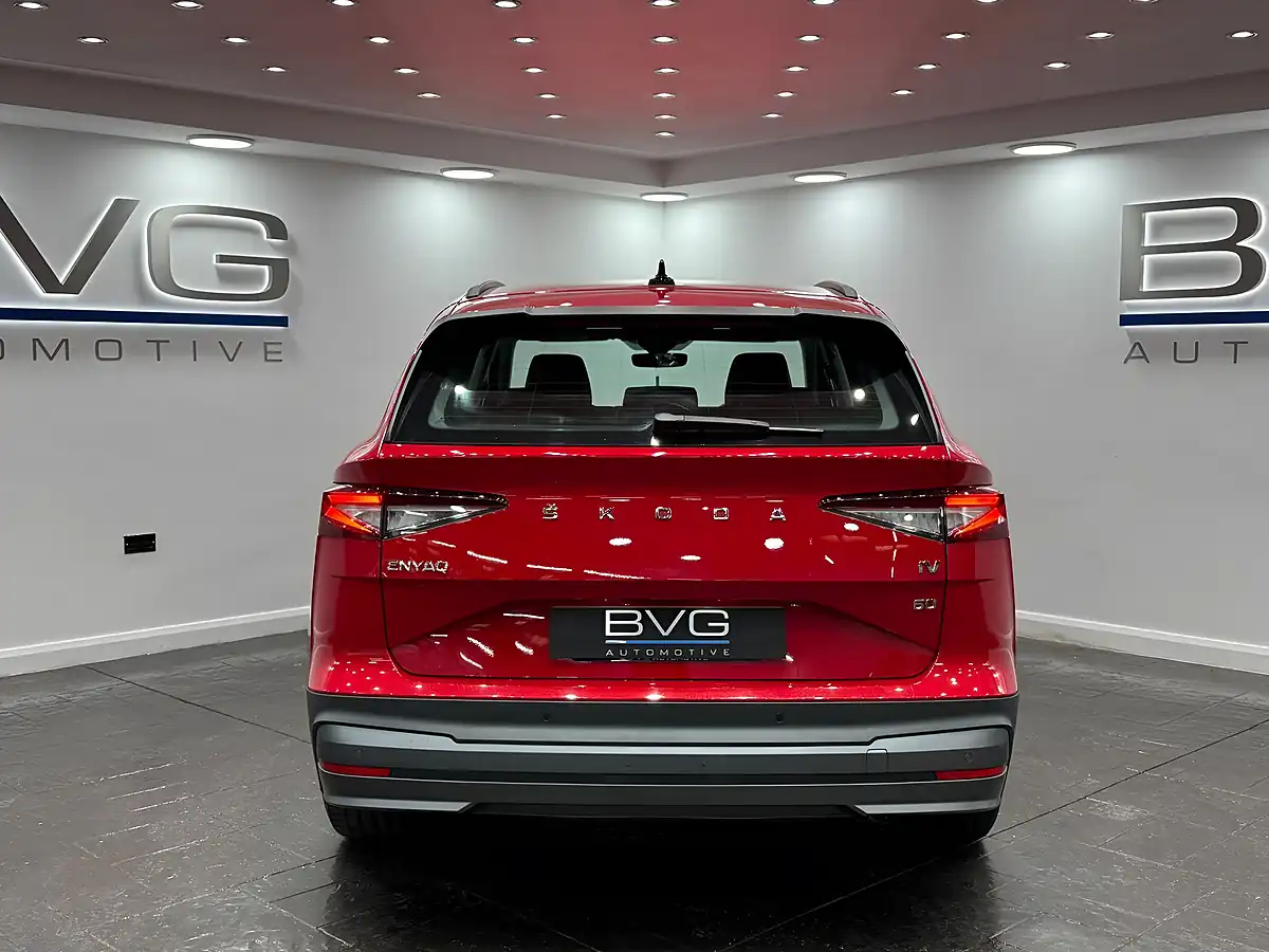 Used 2022 Skoda Enyaq 60 Red - Interior and Exterior details 9