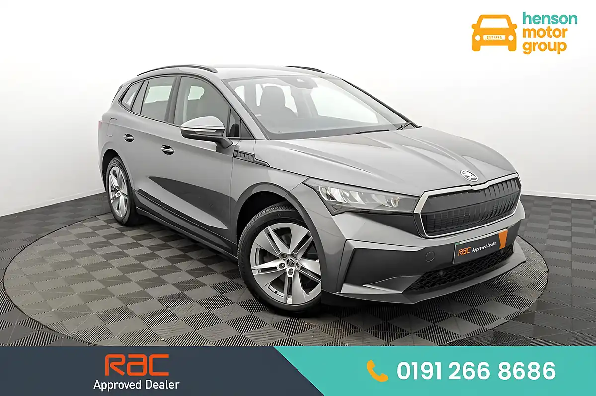 Used 2022 Skoda Enyaq Iv 60 Grey - Front View
