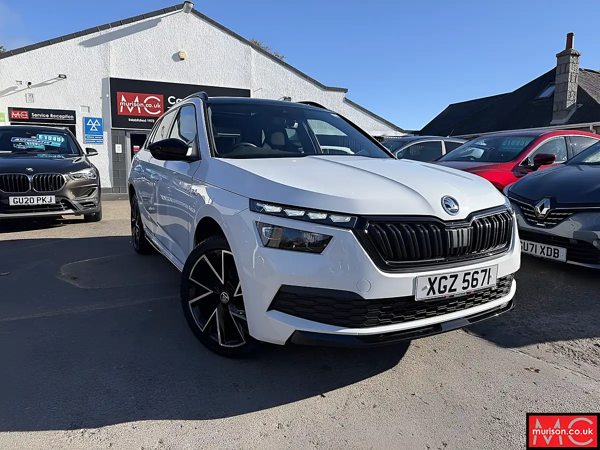 Used 2022 Skoda Kamiq Monte Carlo White - Front View