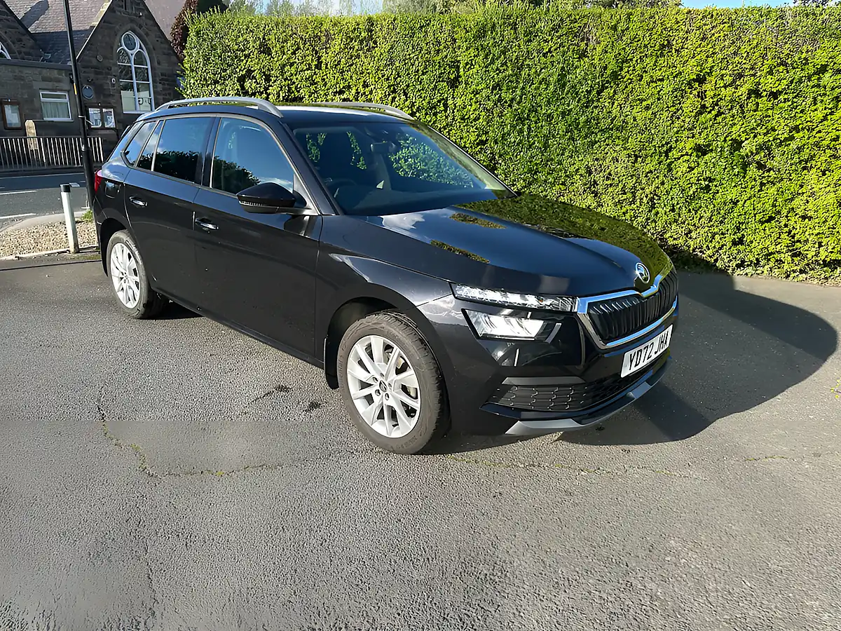 Used 2022 Skoda Kamiq Se Drive Black - Front View