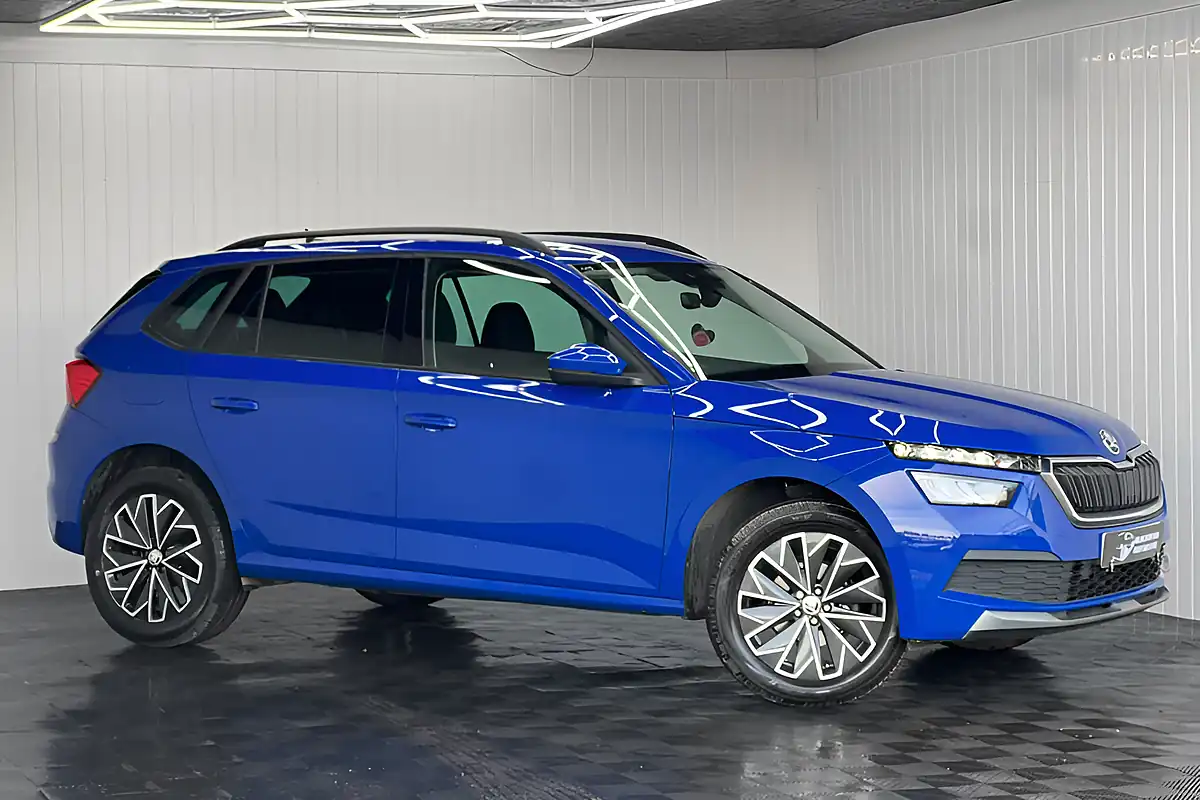 Used 2022 Skoda Kamiq Se Drive Blue - Interior and Exterior details 2