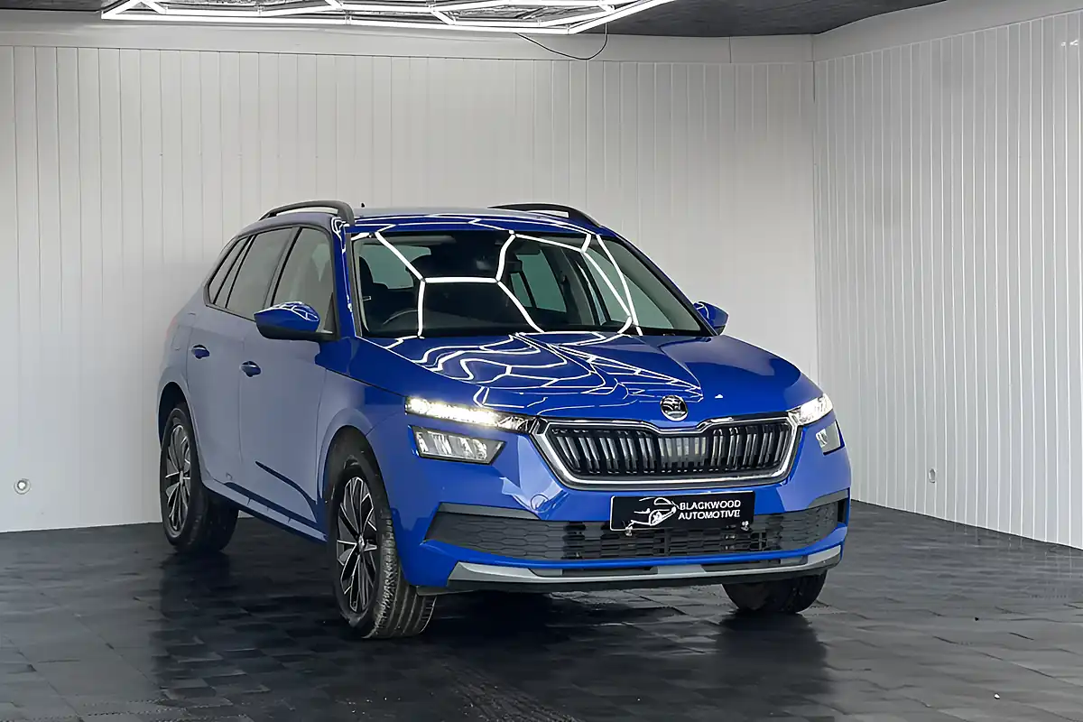 Used 2022 Skoda Kamiq Se Drive Blue - Interior and Exterior details 3