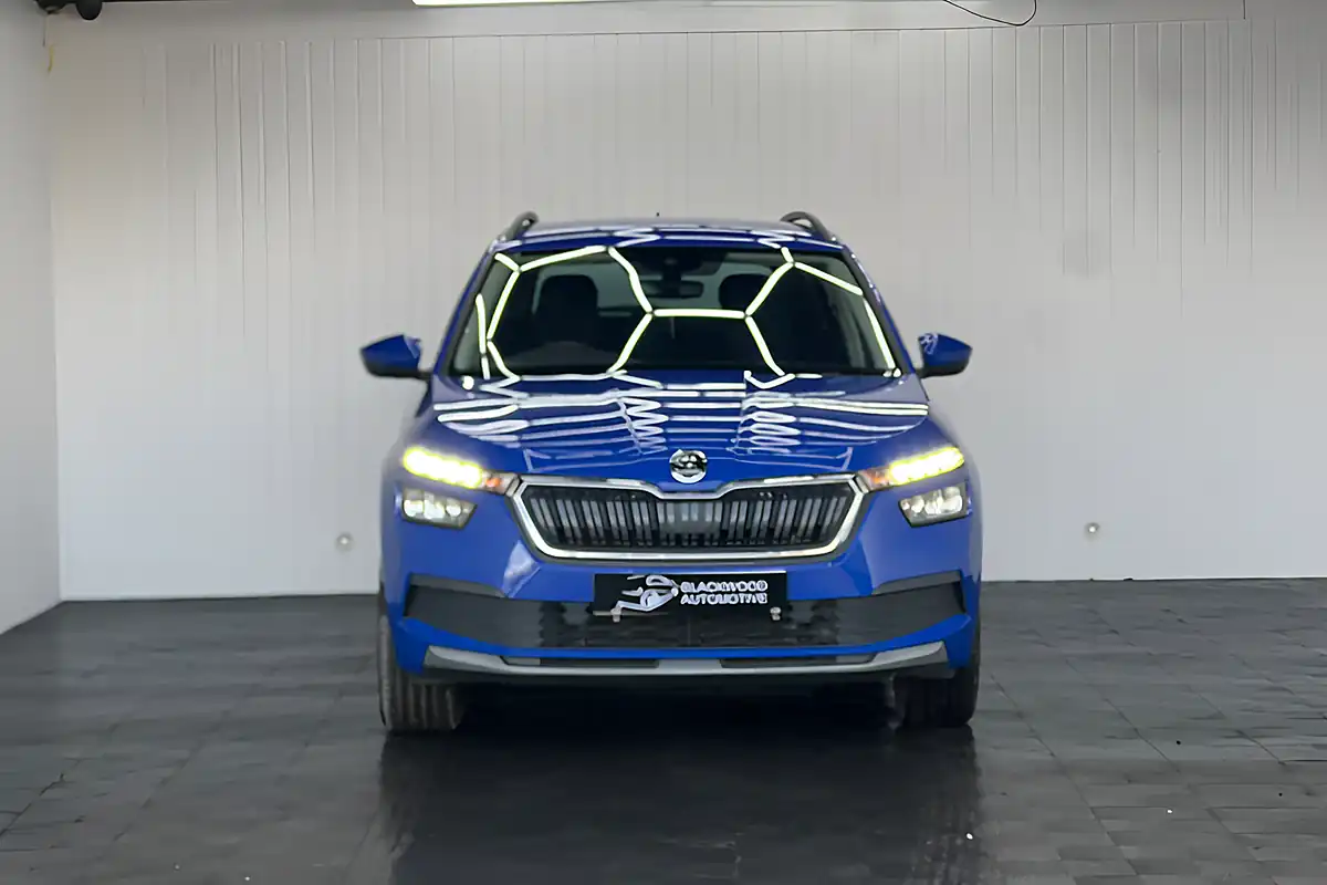 Used 2022 Skoda Kamiq Se Drive Blue - Interior and Exterior details 4