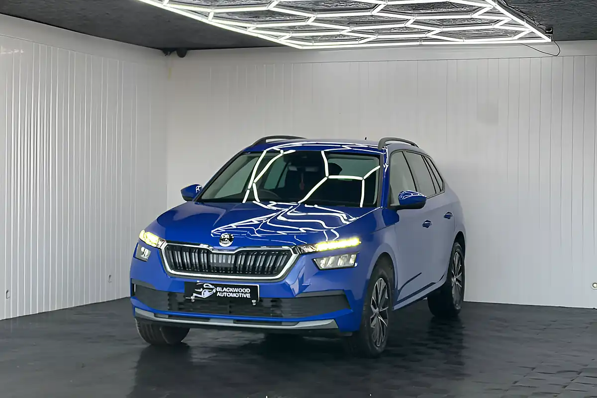 Used 2022 Skoda Kamiq Se Drive Blue - Interior and Exterior details 5