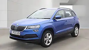 Used 2022 Skoda Karoq Se Blue - Interior and Exterior details 2