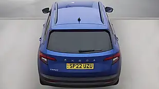 Used 2022 Skoda Karoq Se Blue - Interior and Exterior details 7