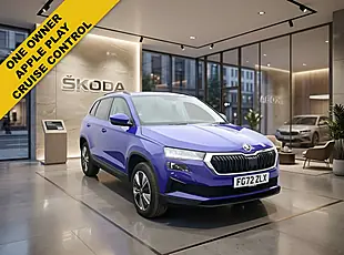 Used 2022 Skoda Karoq Se Drive Blue - Interior and Exterior details 9