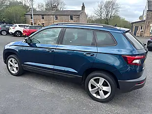 Used 2022 Skoda Karoq Se Petrol Blue - Interior and Exterior details 13