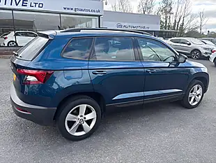 Used 2022 Skoda Karoq Se Petrol Blue - Interior and Exterior details 14
