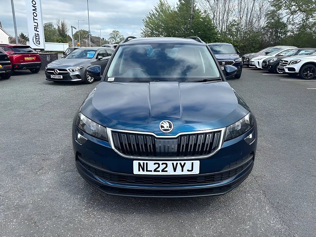 Used 2022 Skoda Karoq Se Petrol Blue - Interior and Exterior details 5