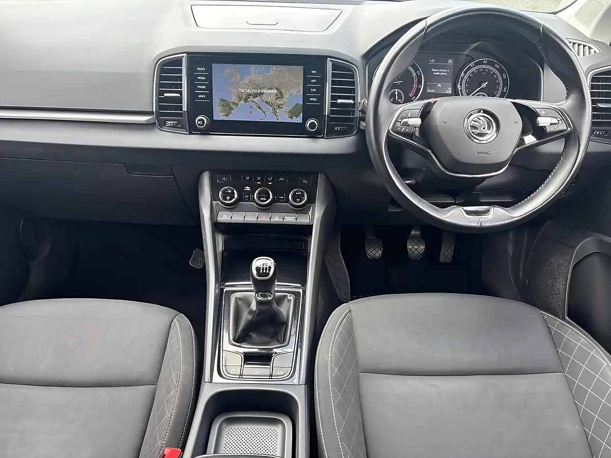 Used 2022 Skoda Karoq Se Petrol Blue - Interior and Exterior details 9