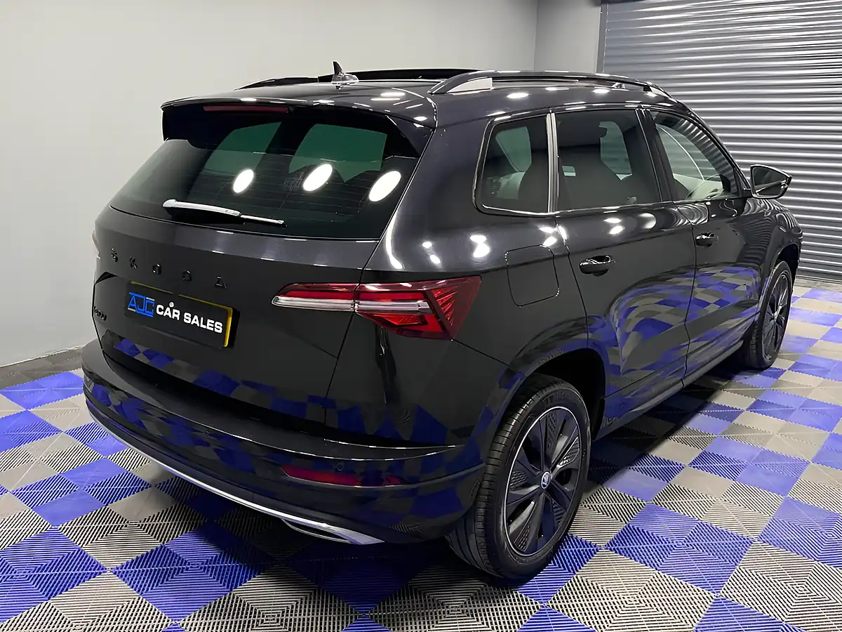 Used 2022 Skoda Karoq Sportline Black Magic Pearl Effect - Interior and Exterior details 11
