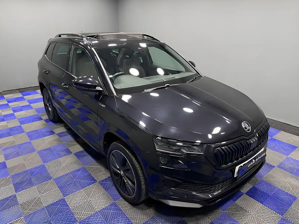 Used 2022 Skoda Karoq Sportline Black Magic Pearl Effect - Interior and Exterior details 14