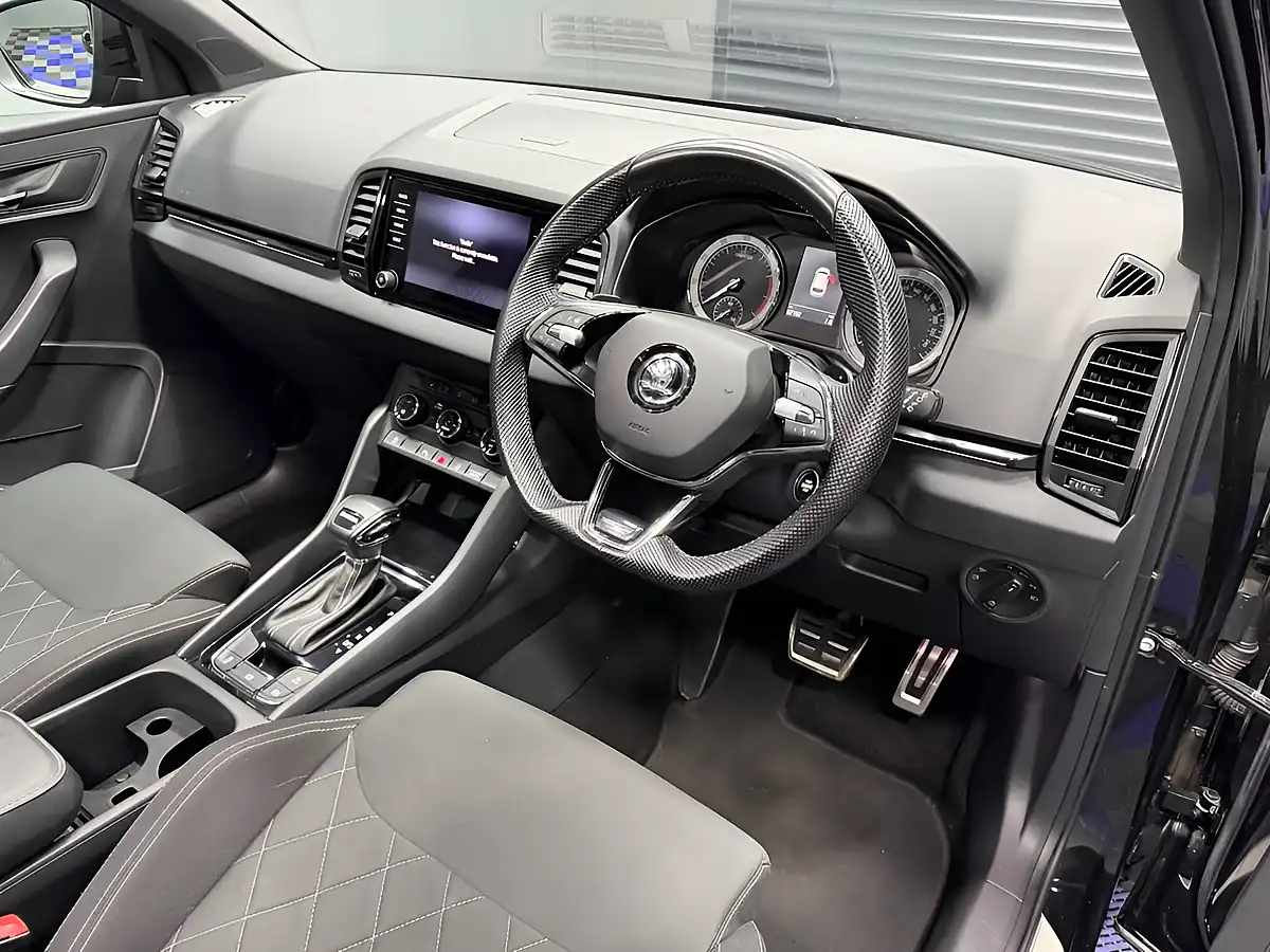Used 2022 Skoda Karoq Sportline Black Magic Pearl Effect - Interior and Exterior details 17