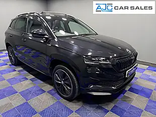 Used 2022 Skoda Karoq Sportline Black Magic Pearl Effect - Interior and Exterior details 2