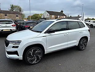 Used 2022 Skoda Karoq Sportline Moon White - Interior and Exterior details 10