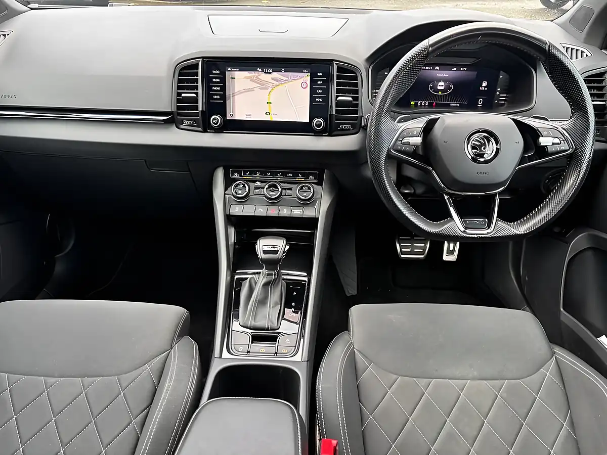 Used 2022 Skoda Karoq Sportline Moon White - Interior and Exterior details 11